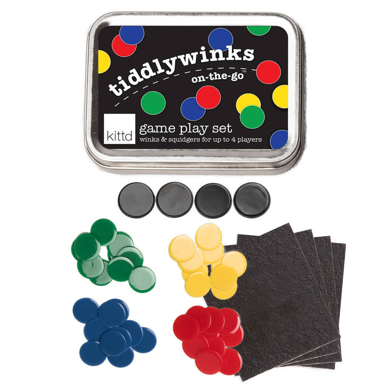 Tiddlywinks On-The-Go Kids Travel Game Play Set by kittd