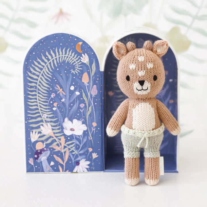 Tiny Elliott the Fawn by Cuddle + Kind