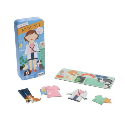 Shine Bright Magnetic Play Set - Veterinarian by Petit Collage