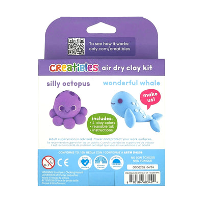 Creatibles DIY Air Dry Clay Kit - Ocean