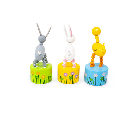 Bunny and Duck Push Puppet (1 Unit Assorted)