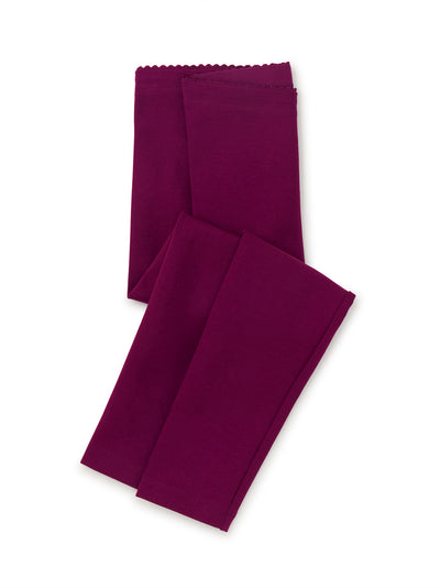 Solid Leggings - Cosmic Berry by Tea Collection