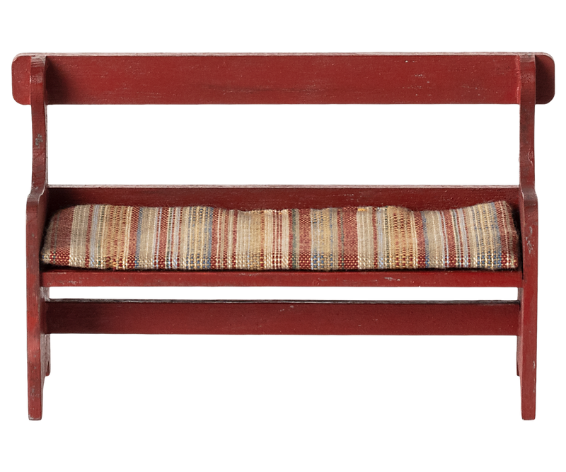 Bench, Mouse - Red by Maileg