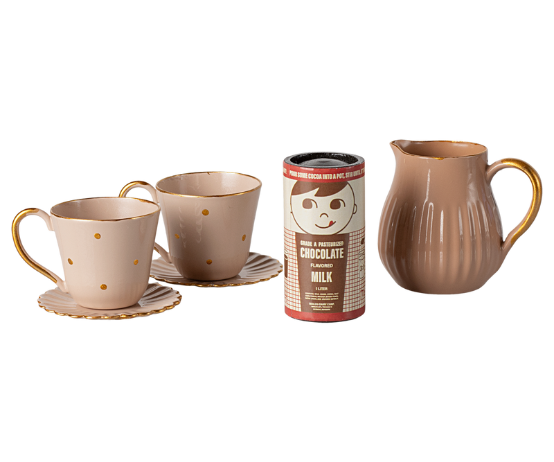 Hot Chocolate Set, Mini by Maileg