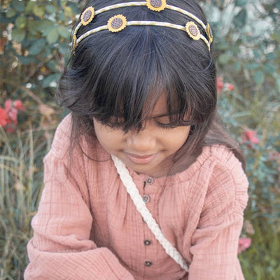 Sunflower Double Headband by Rockahula Kids