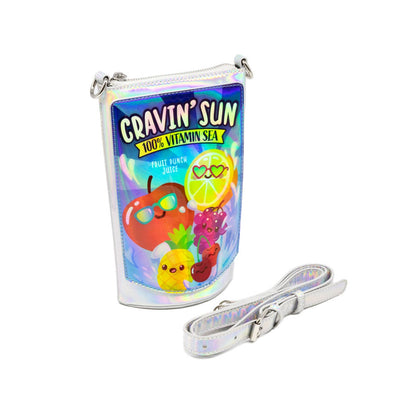 Cravin' Sun Fruit Juice Pouch Handbag by Bewaltz