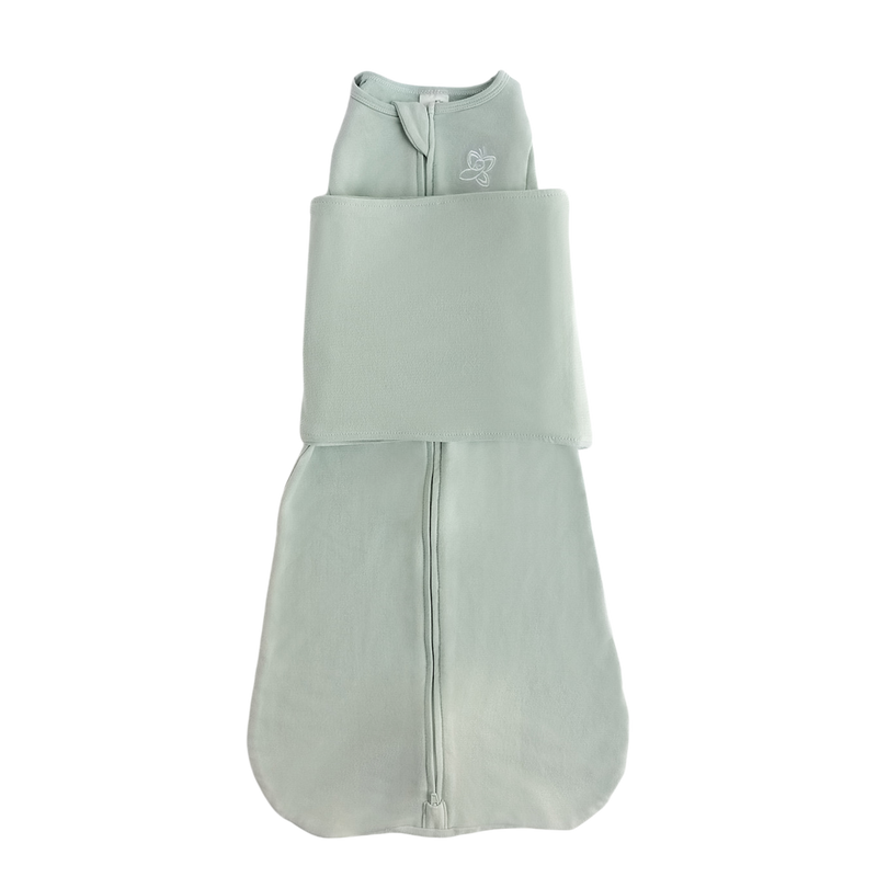 Sage Green Swaddle - Medium/Large (12-17 Lbs) by The Butterfly Swaddle