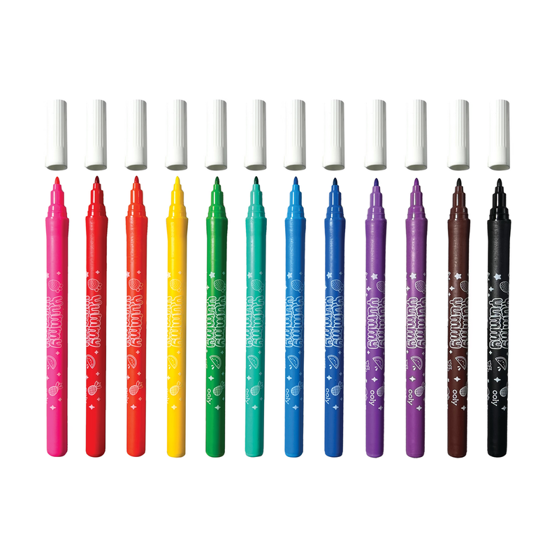 Yummy Yummy Scented Markers - Set of 12 by OOLY