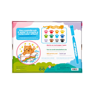 Cat Parade Gel Crayons - Set of 12 by OOLY