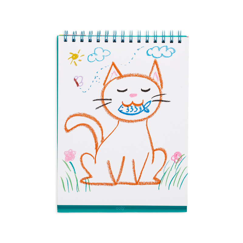 Cat Parade Gel Crayons - Set of 12 by OOLY