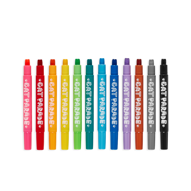 Cat Parade Gel Crayons - Set of 12 by OOLY