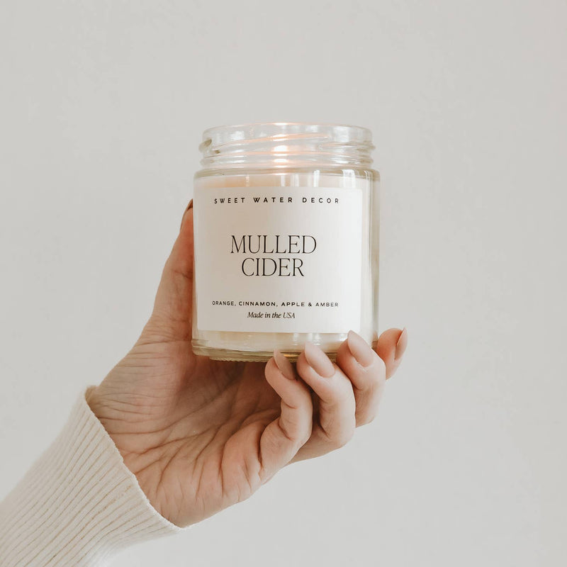 9oz Soy Candle - Mulled Cider by Sweet Water Decor