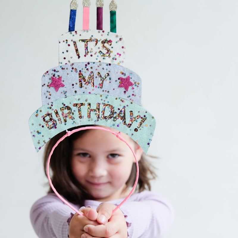 Birthday Cake Headdress by Mimi & Lula