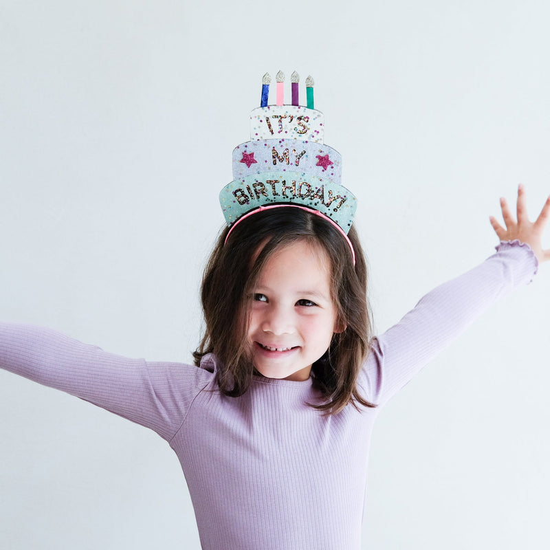 Birthday Cake Headdress by Mimi & Lula