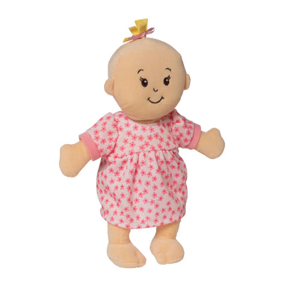 Wee Baby Stella Doll - Peach with Blond Hair by Manhattan Toy