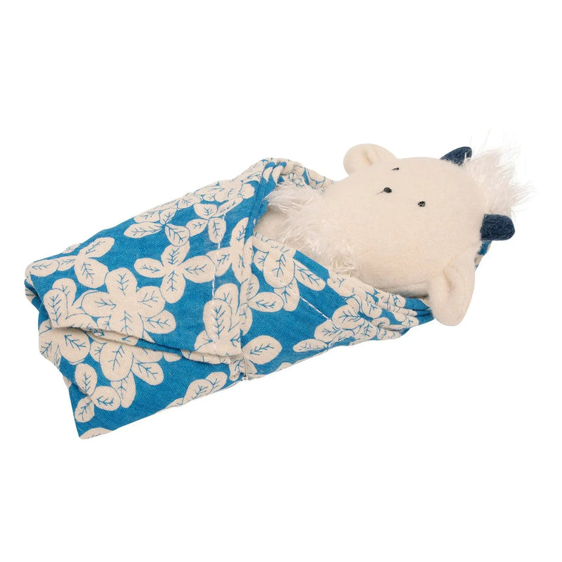 Goat Rattle + Burp Cloth by Manhattan Toy