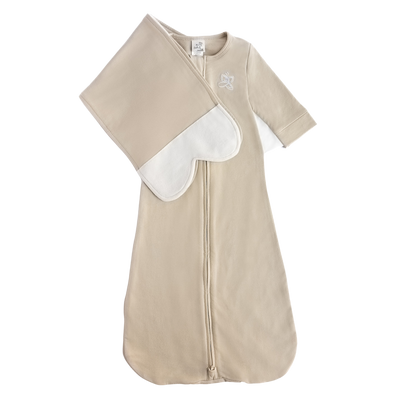 Cozy Oat Swaddle - Small (0-3 M; 7-12 Lbs) by The Butterfly Swaddle