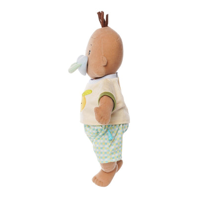 Baby Stella Doll - Beige Doll with Brown Tuft by Manhattan Toy