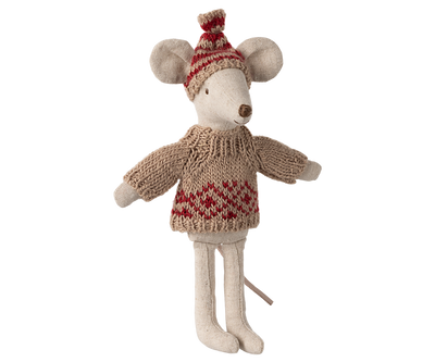 Knitted Sweater and Hat, Mum Mouse by Maileg