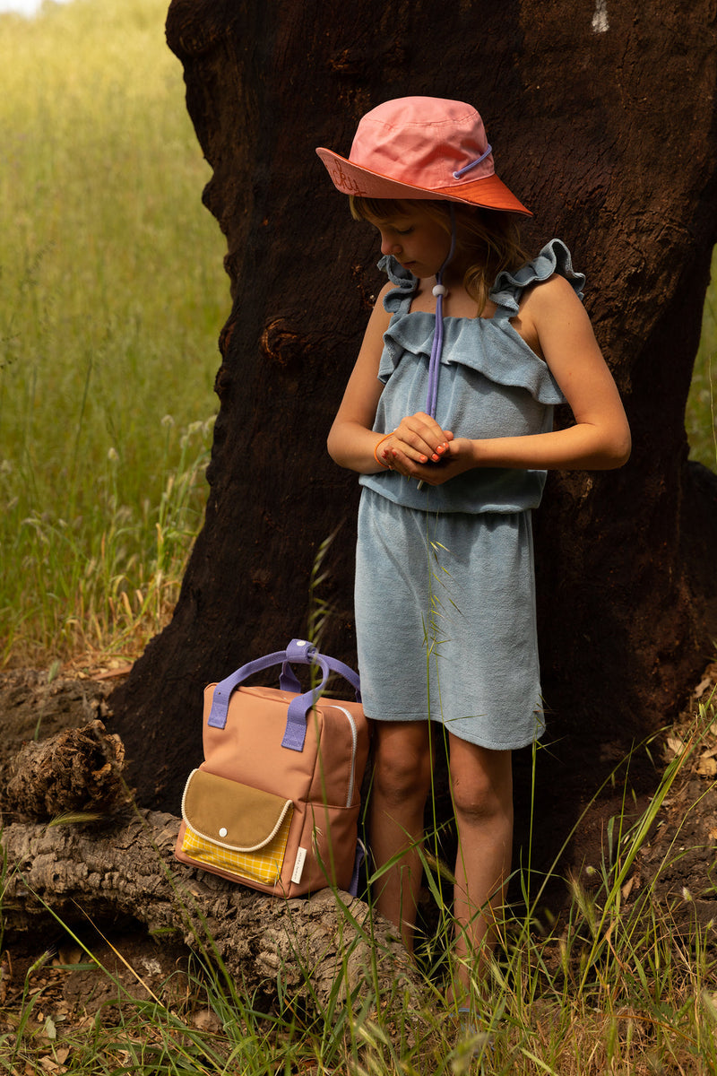 Small Farmhouse Envelope Backpack - Harvest Moon by Sticky Lemon