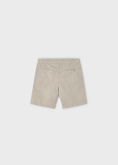 Linen Shorts - Semolina by Mayoral FINAL SALE