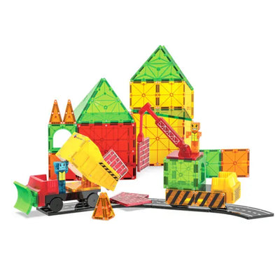 Builder XL: Trucks 50 Piece Set by Magna-Tiles