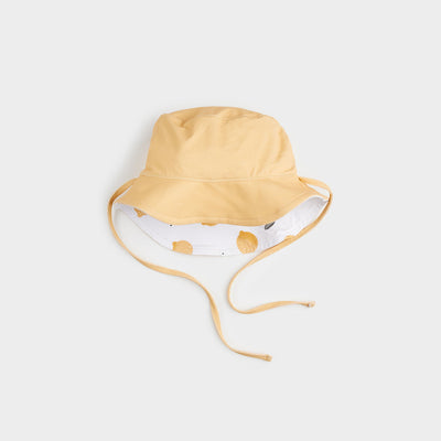 Reversible Sun Hat - Lemon Print by Petit Lem - FINAL SALE