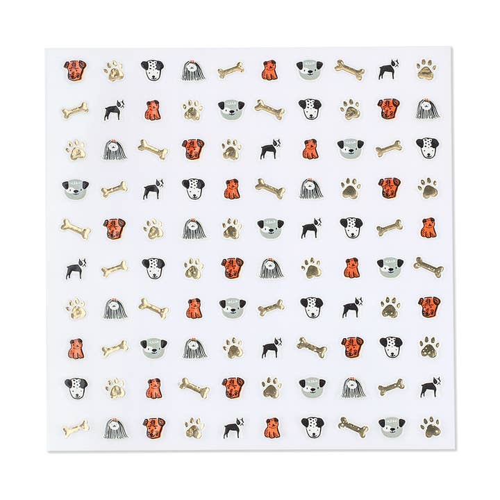 Bow Wow Nail Stickers by Daydream Society