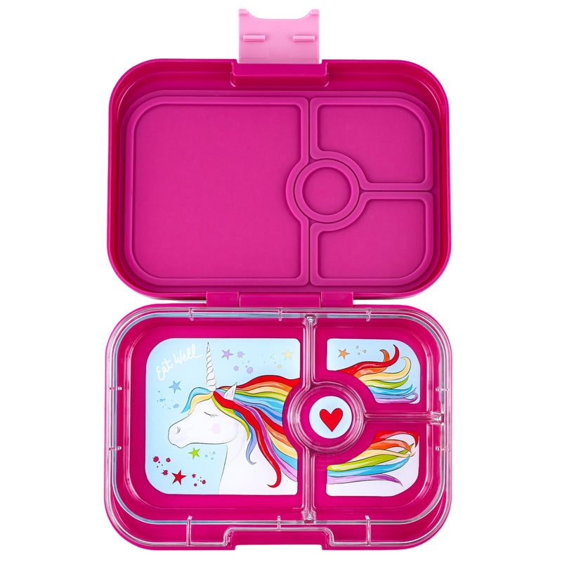 Yumbox Leakproof Sandwich Friendly Bento Box - 4 Compartment -  Malibu Purple by YumBox