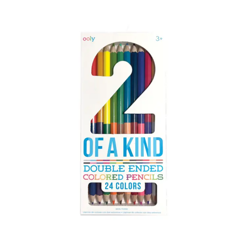 2 of a Kind Double Ended Colored Pencils by OOLY