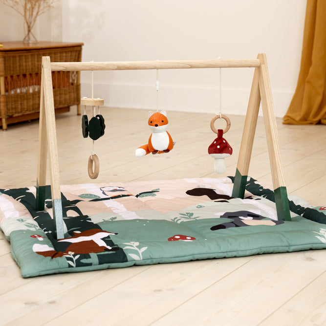 Wooden Activity Arch - Forest by Little Big Friends