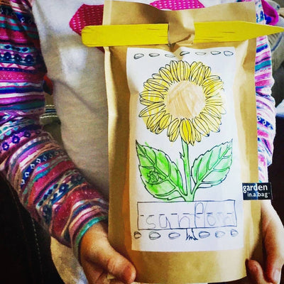 Kids' Garden in a Bag - Sunflower by Potting Shed Creations