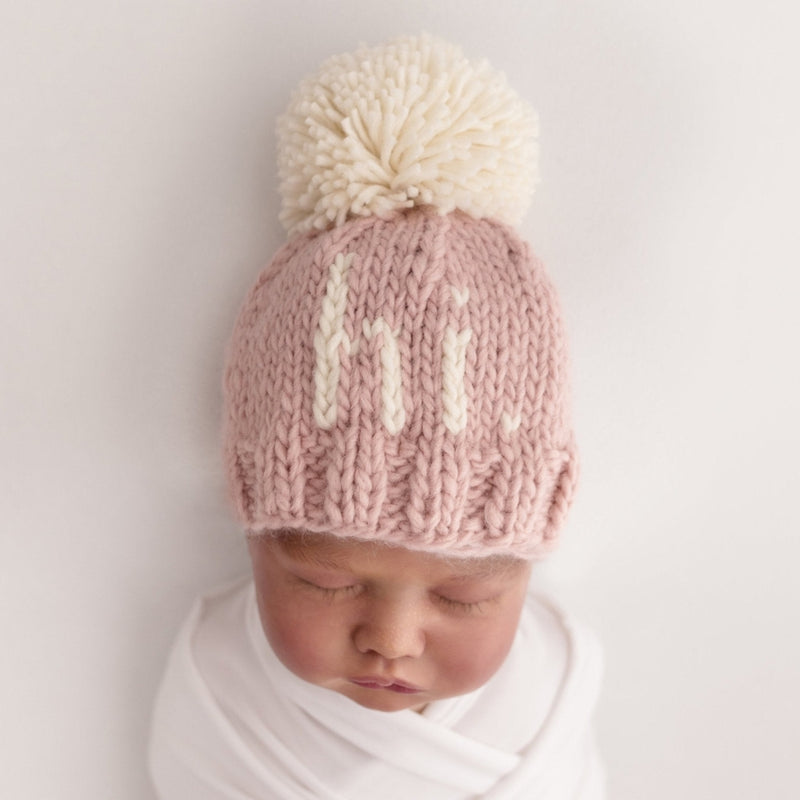 Rose Knit Hat by Huggalugs