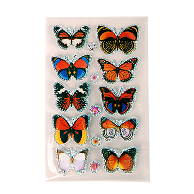 3D Butterfly Stickers by Insect Lore