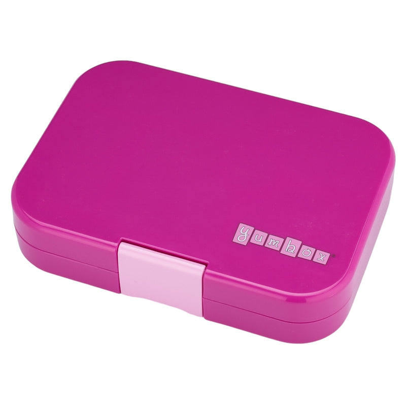 Yumbox Leakproof Sandwich Friendly Bento Box - 4 Compartment -  Malibu Purple by YumBox