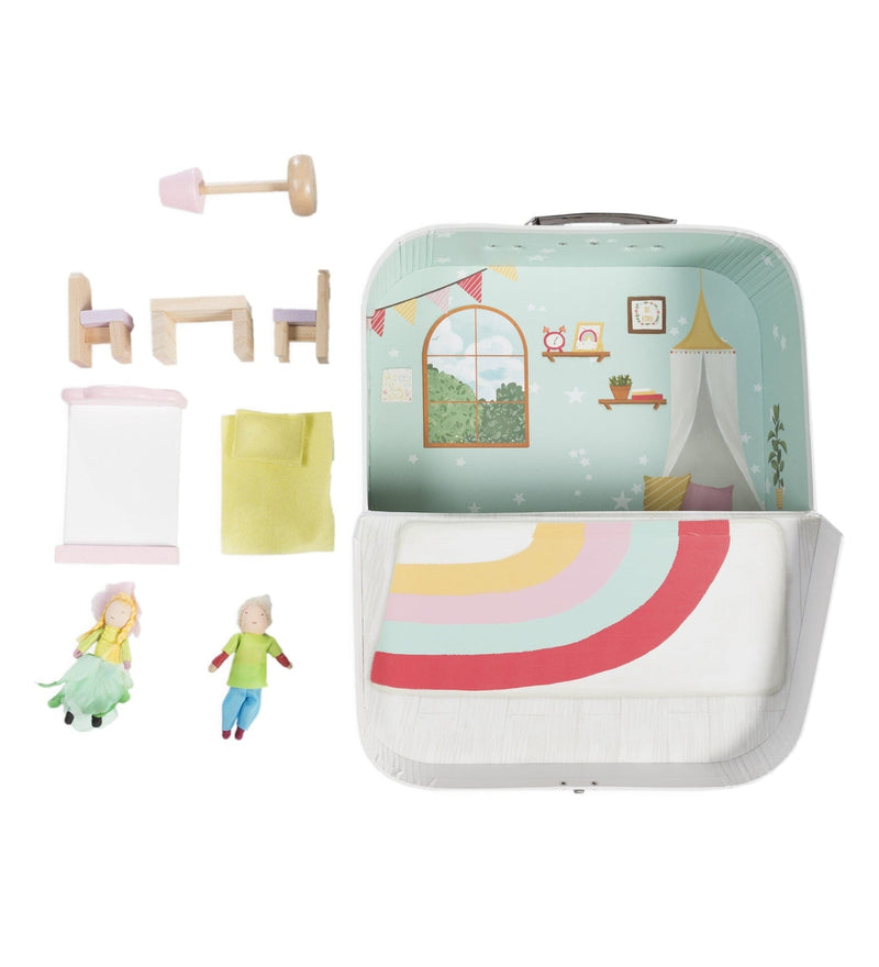 Pack & Go Dollhouse - Rainbow Cottage by HearthSong