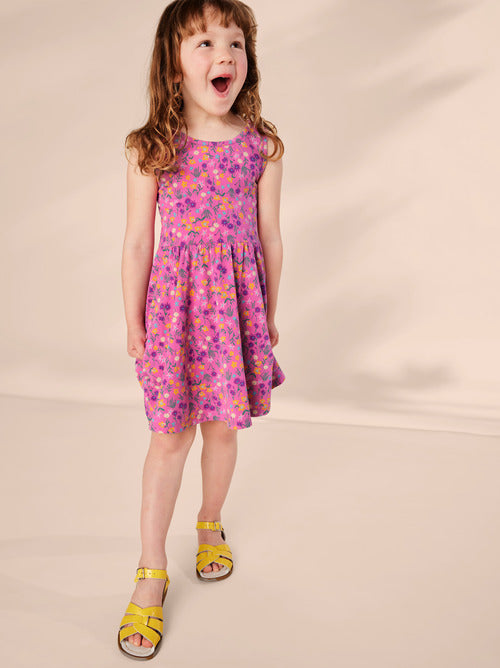 Sleeveless Ballet Dress - Malindi Wildflowers by Tea Collection FINAL SALE