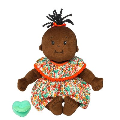 Baby Stella Doll - Brown with Black Wavy Tuft by Manhattan Toy