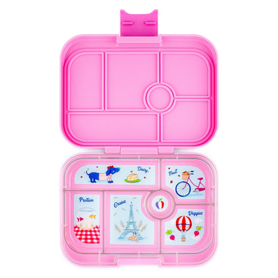 Yumbox Original Leakproof Bento Box - 6 Compartment - Fifi Pink