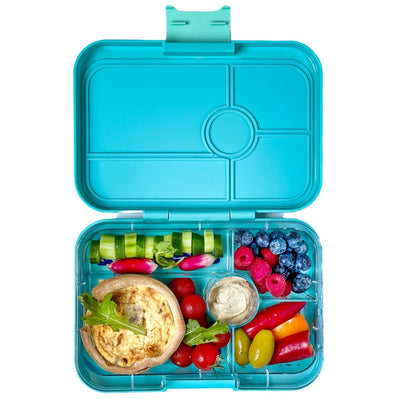 Yumbox Tapas Bento Lunch Box - 5 Compartment - Antibes Blue