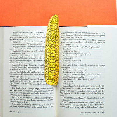 Ear of Corn Bookmark (It's Die Cut!) by Humdrum Paper