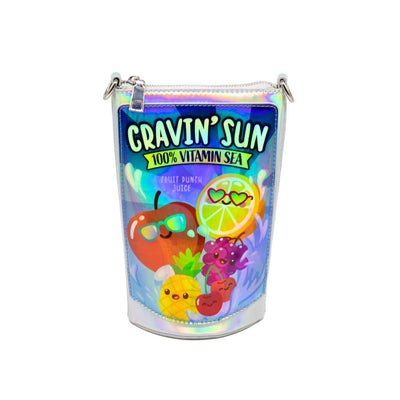 Cravin' Sun Fruit Juice Pouch Handbag by Bewaltz