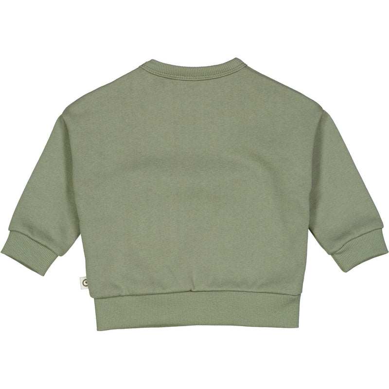 Pocket Sweatshirt - Poetry Green by Musli