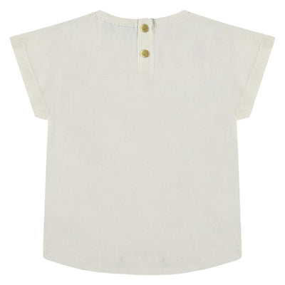 Ice Cream Cone Short Sleeve Tee - Ivory by Babyface