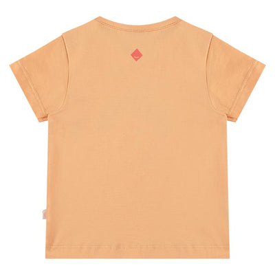 Bonjour Ice Cream Short Sleeve Tee - Cantaloupe by Babyface FINAL SALE