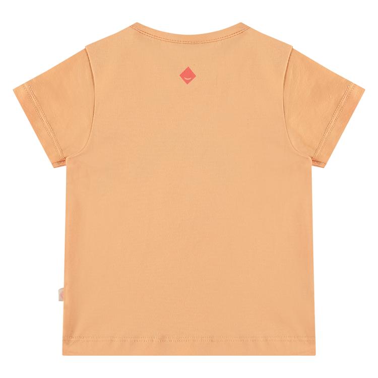 Bonjour Ice Cream Short Sleeve Tee - Cantaloupe by Babyface FINAL SALE