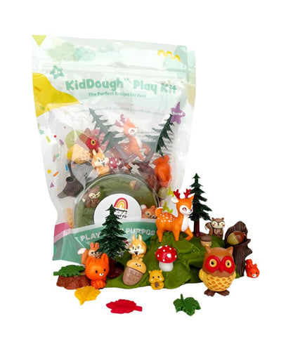 Forest Friends Sensory Play Dough Kit by Earth Grown KidDoughs