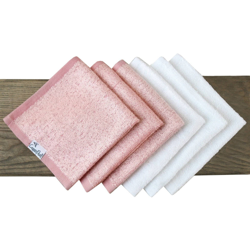 Ultra Soft 6 Pack Wash Cloths - Darling by Copper Pearl