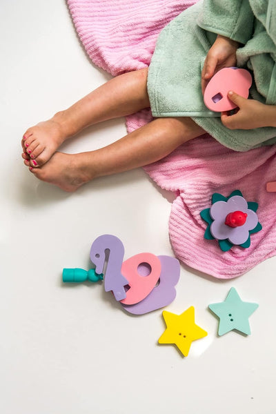 Bath Puzzle Friends - Fairy Pond by Quut Toys