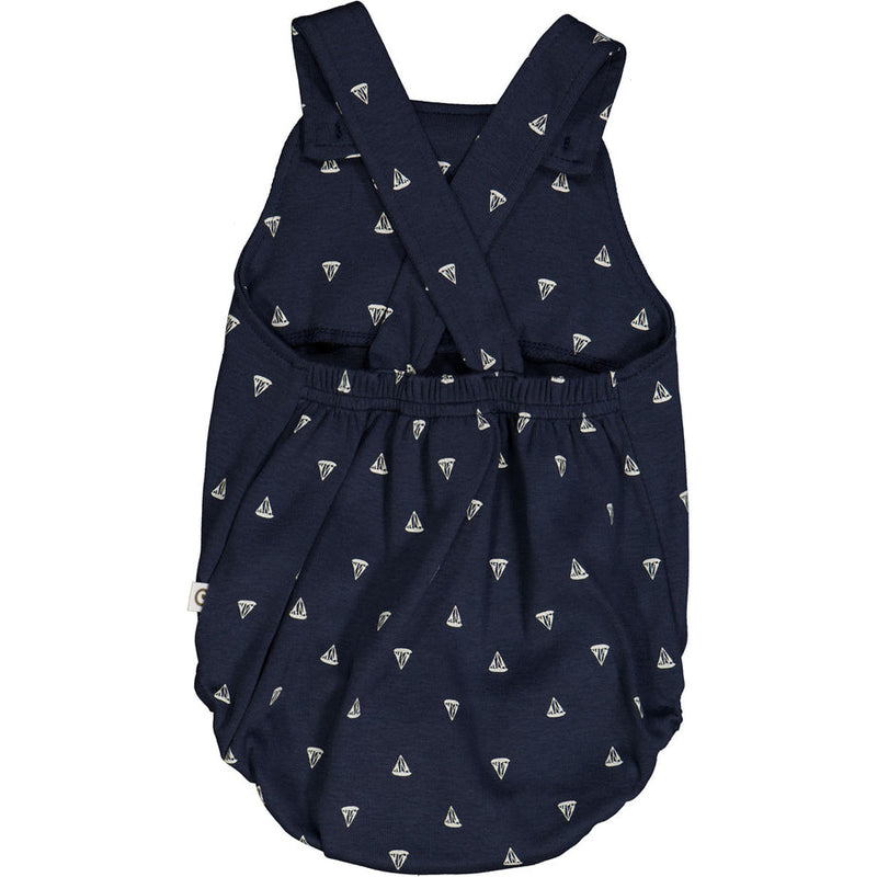 Sailboat Bubble Romper - Night Blue by Musli - FINAL SALE